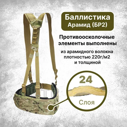 Тактический разгрузочный пояс